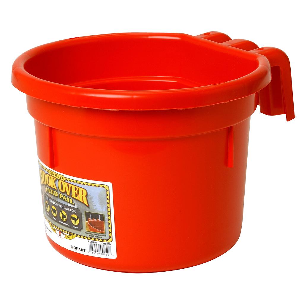 8 Quart Hook Over Feed Pail