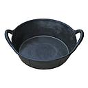 3 Gallon Rubber Pan with Handles