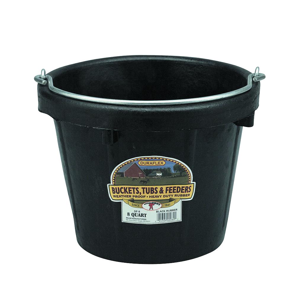 8 Quart Light-Duty Rubber Pail