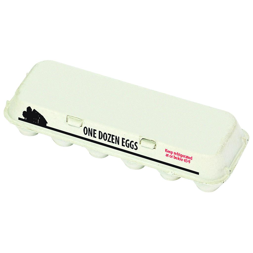 Solid Top Egg Carton