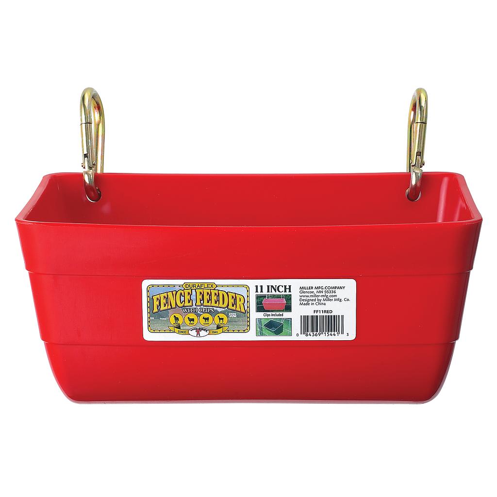 11" Fence Feeder with Clips
