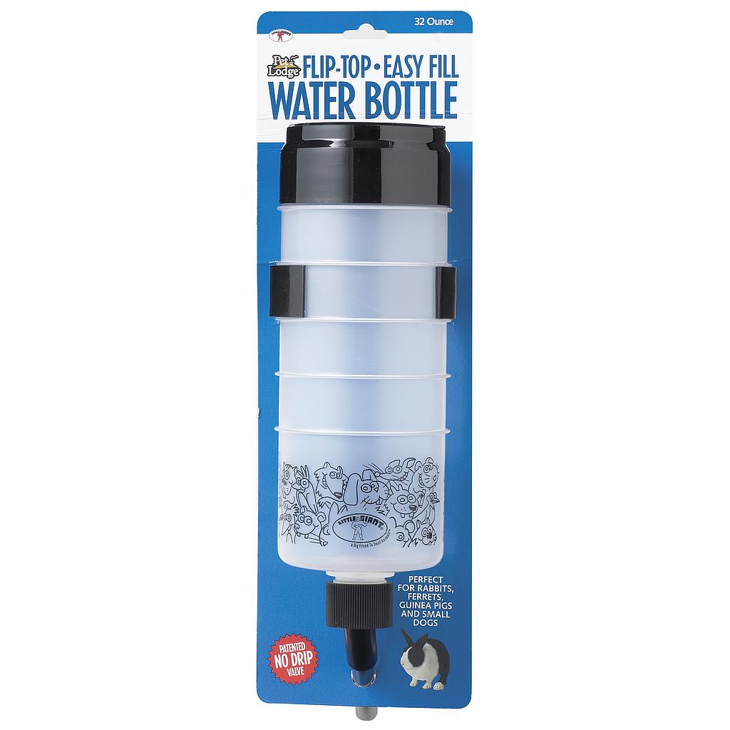 32 Ounce Flip-Top Easy Fill Water Bottle