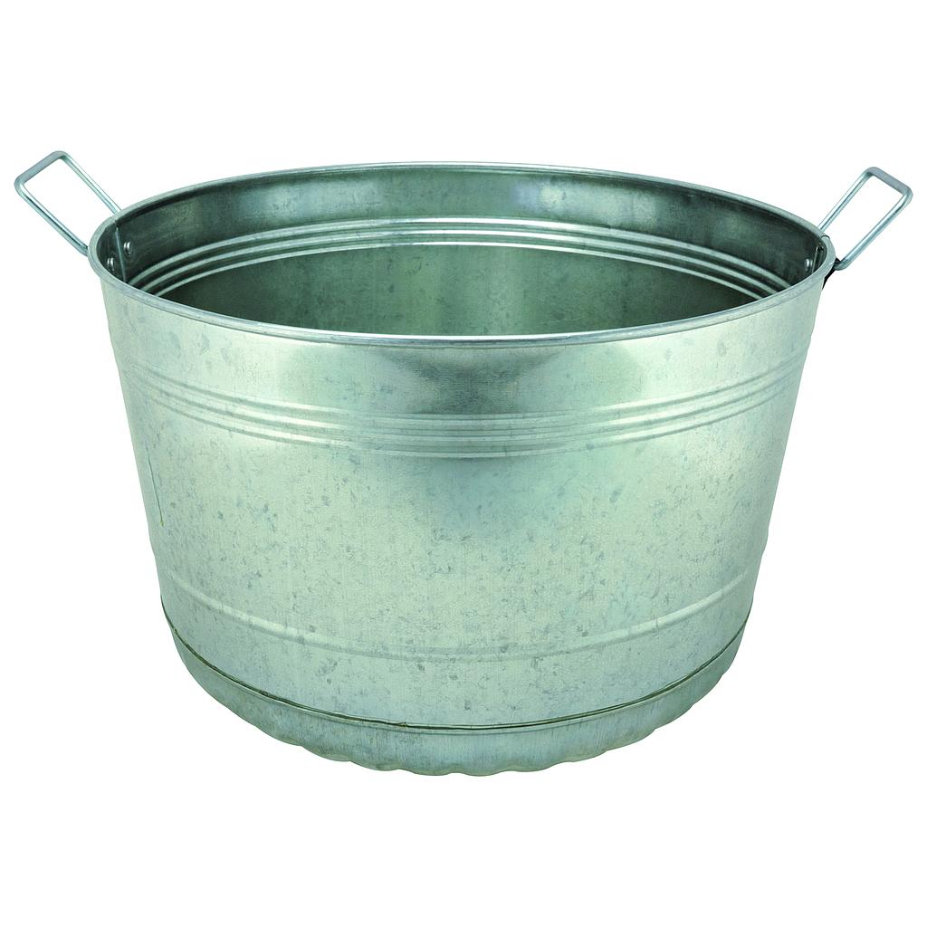 8 Gallon Galvanized Bushel Tub