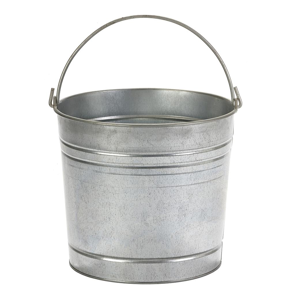 10 Quart Galvanized Dairy Pail