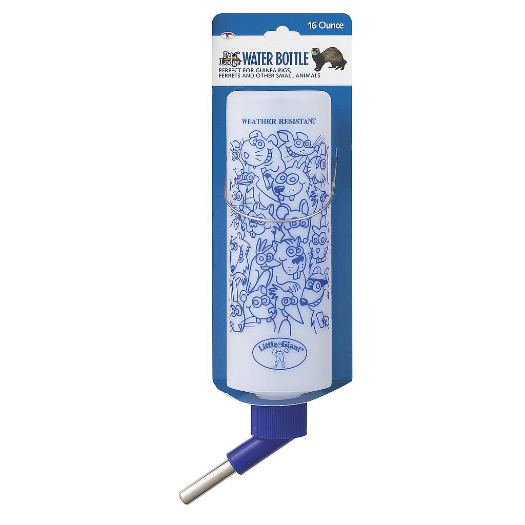 16 Ounce Opaque Plastic Bottle