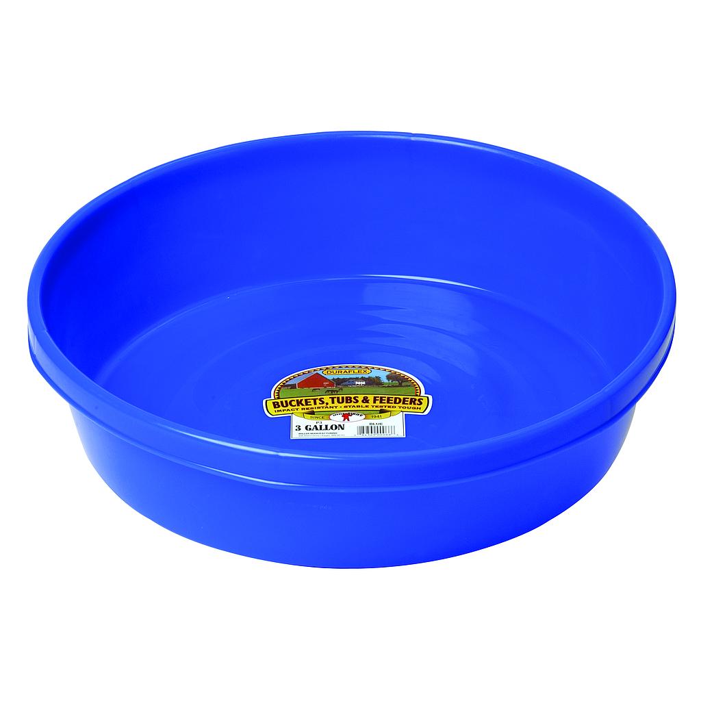 3 Gallon Plastic Utility Pan