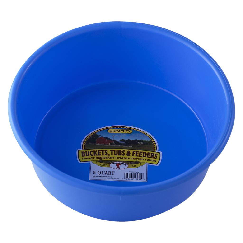 5 Quart Plastic Utility Pan