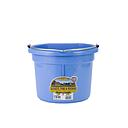 8 Quart Flat Back Plastic Bucket