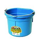 8 Quart Flat Back Plastic Bucket