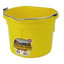 8 Quart Flat Back Plastic Bucket