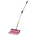Plastic DuraFork with Ergonomic Handle Red