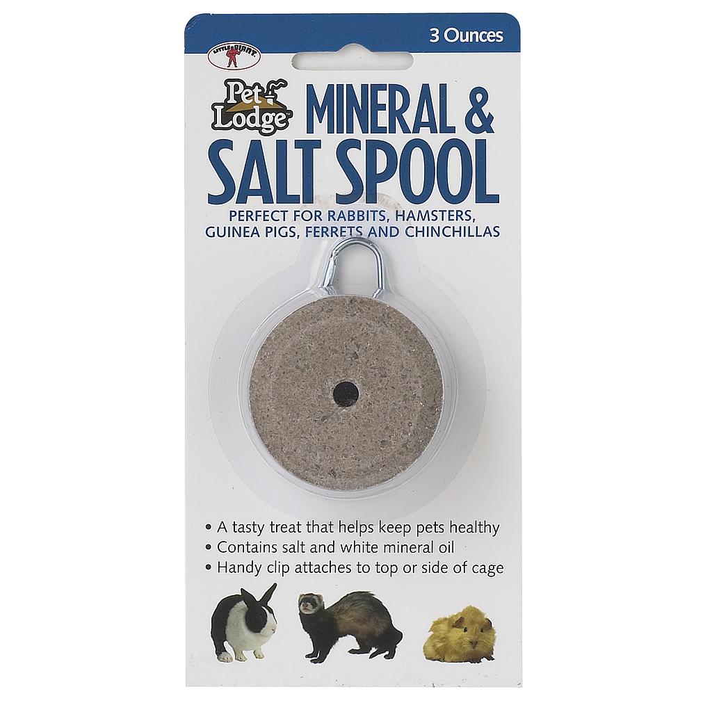 Mineral and Salt Spool with Hanger