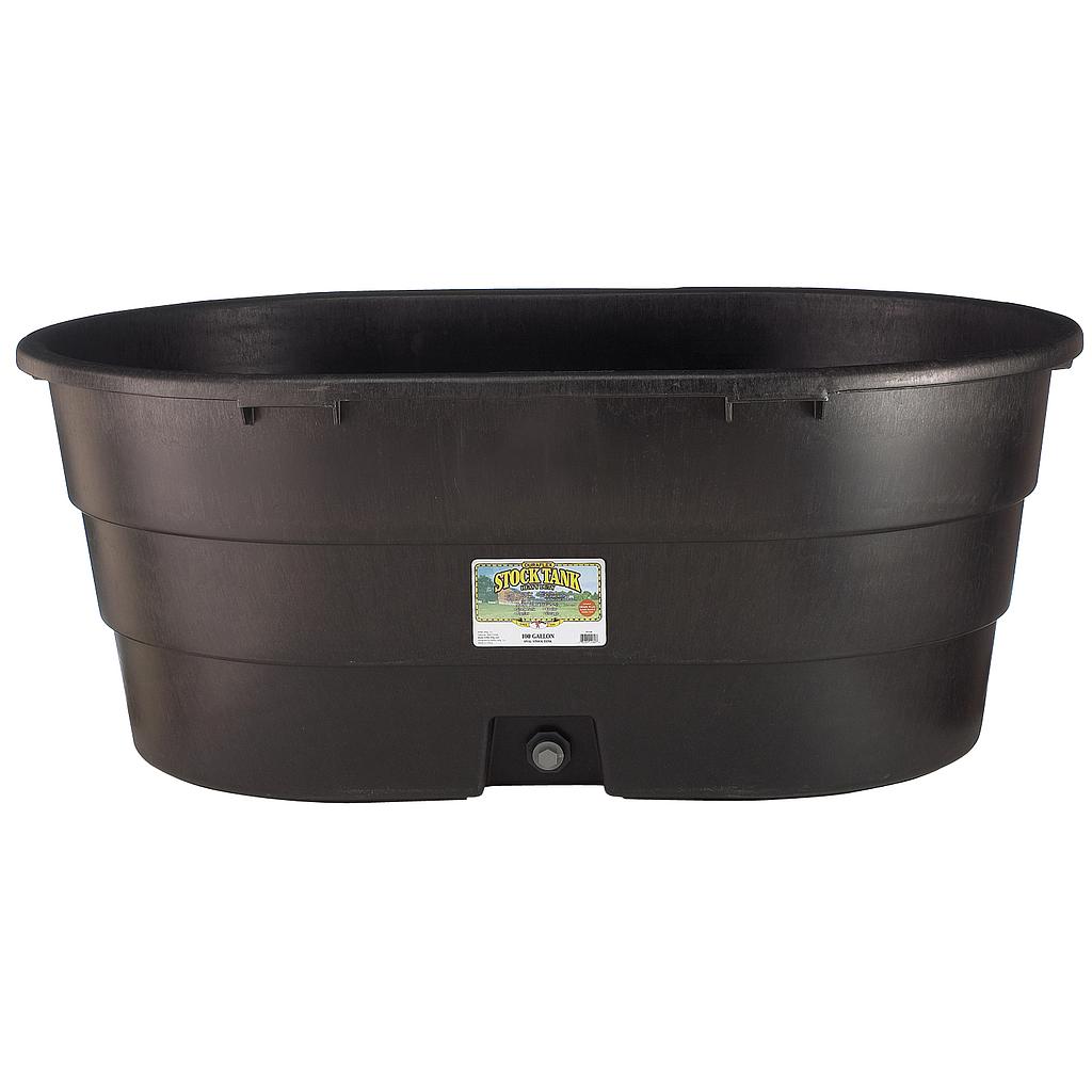 100 Gallon Poly Oval Stock Tank