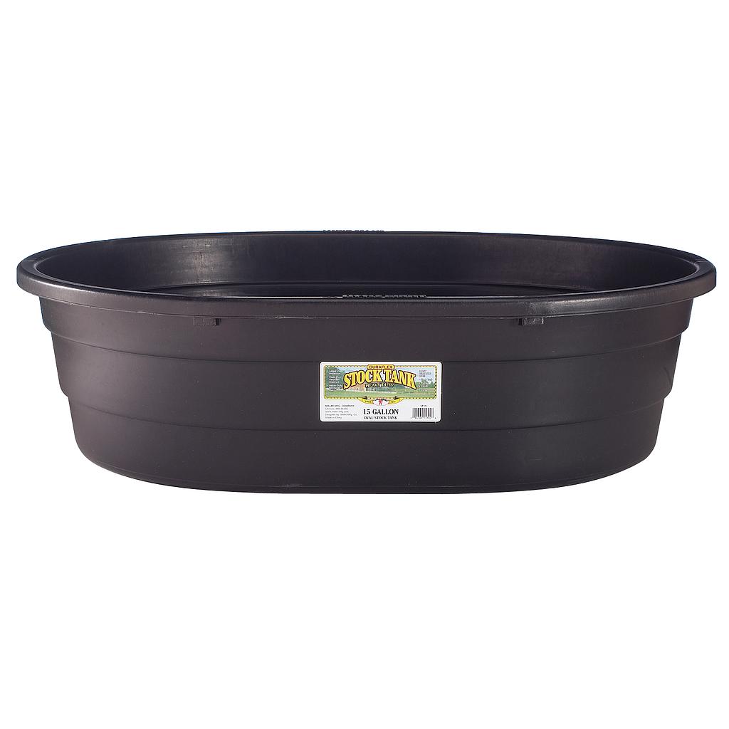 15 Gallon Poly Oval Stock Tank