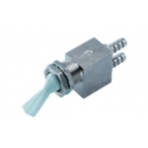 DCI Toggle Valve, Momentary, Rear Ported, 2-Way, Gray