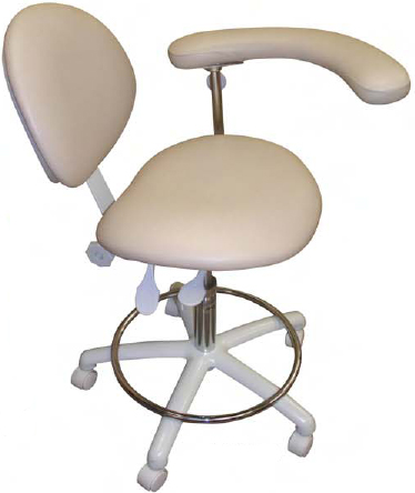 Galaxy Ergonomic Dental Assistant Stool Model 2020