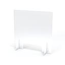 Jonti-Craft® See-Thru Table Divider Shields - 2 Station with Opening - 23.5" x 8" x 23.5"