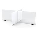 Jonti-Craft® See-Thru Table Divider Shields - 4 Station - 47.5" x 29.5" x 16"