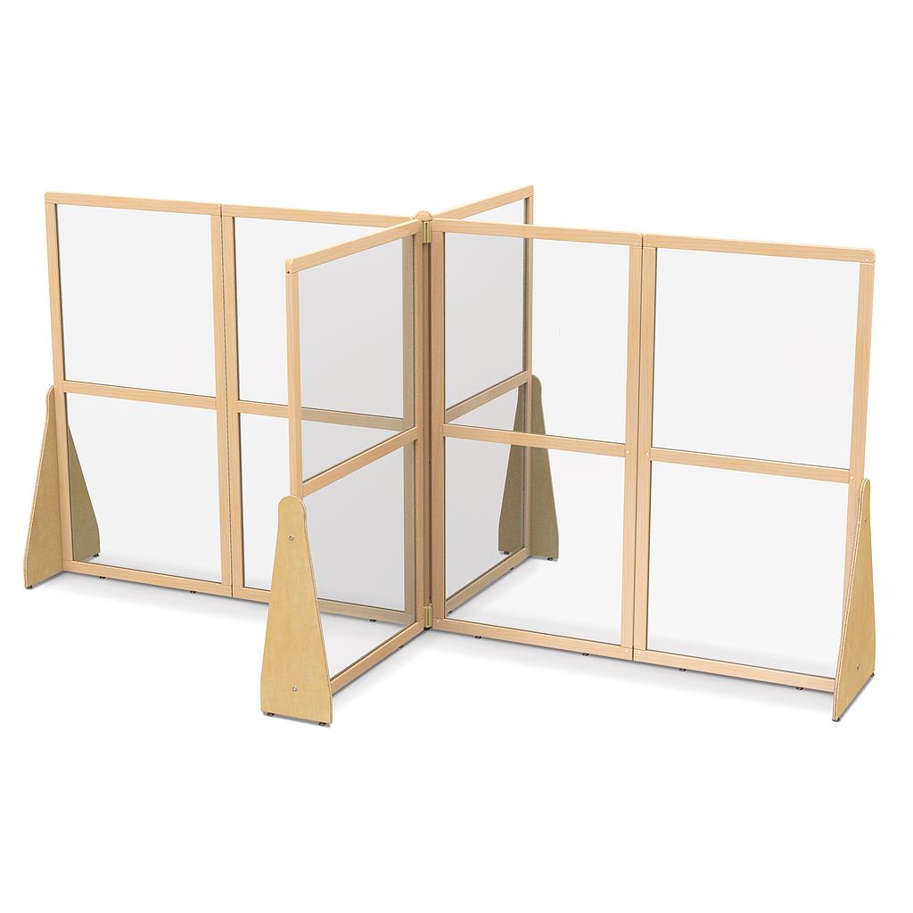 Jonti-Craft® See-Thru Quad Crib and Space Divider