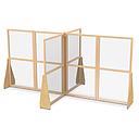 Jonti-Craft® See-Thru Quad Crib and Space Divider