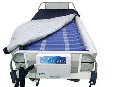 Drive, Med Aire Plus Defined Perimeter Low Air Loss Mattress Replacement System, with Low Pressure Alarm, 8"