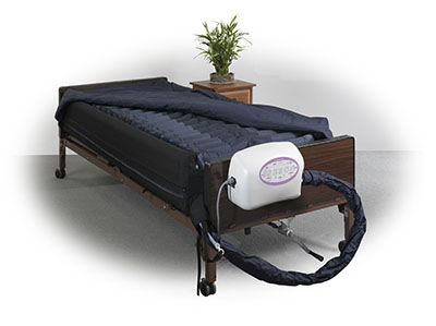 Drive, Lateral Rotation Mattress with on Demand Low Air Loss, 10"