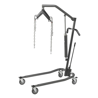 Drive, Hydraulic Powered Patient Lift, 4 point cradle, 5" casters
