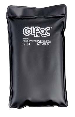 ColPaC Black Urethane Cold Pack - half size - 6.5" x 11"
