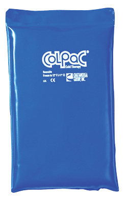 ColPaC Blue Vinyl Cold Pack - half size - 7" x 11" - Case of 12