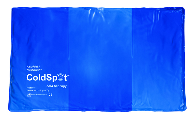 Relief Pak ColdSpot Blue Vinyl Pack - oversize - 11" x 21"