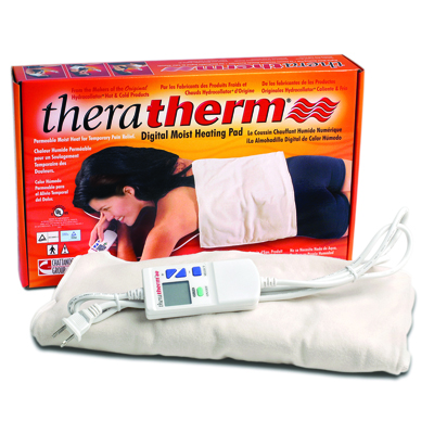 Theratherm digital moist heat pad, large (14"x27")