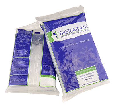 Therabath, Refill Paraffin Wax, 6 x 1-lb Bags of Beads, Scent-Free