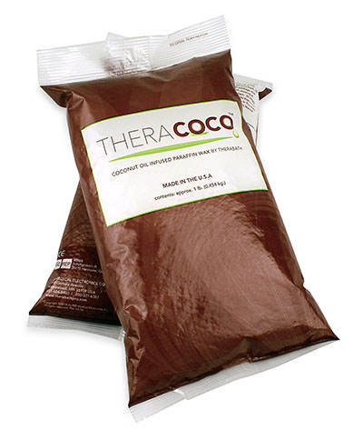 Therabath, TheraCOCO Refill Paraffin Wax, 6 x 1-lb Bag, Clearly Coconut (Coconut Scent)