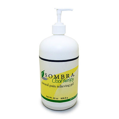 Sombra, Cool Therapy Pain Relieving Gel, 32 oz Pump
