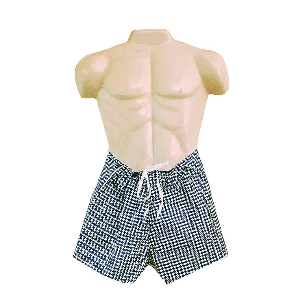 Dipsters patient wear, men's tie-waist shorts, large - dozen