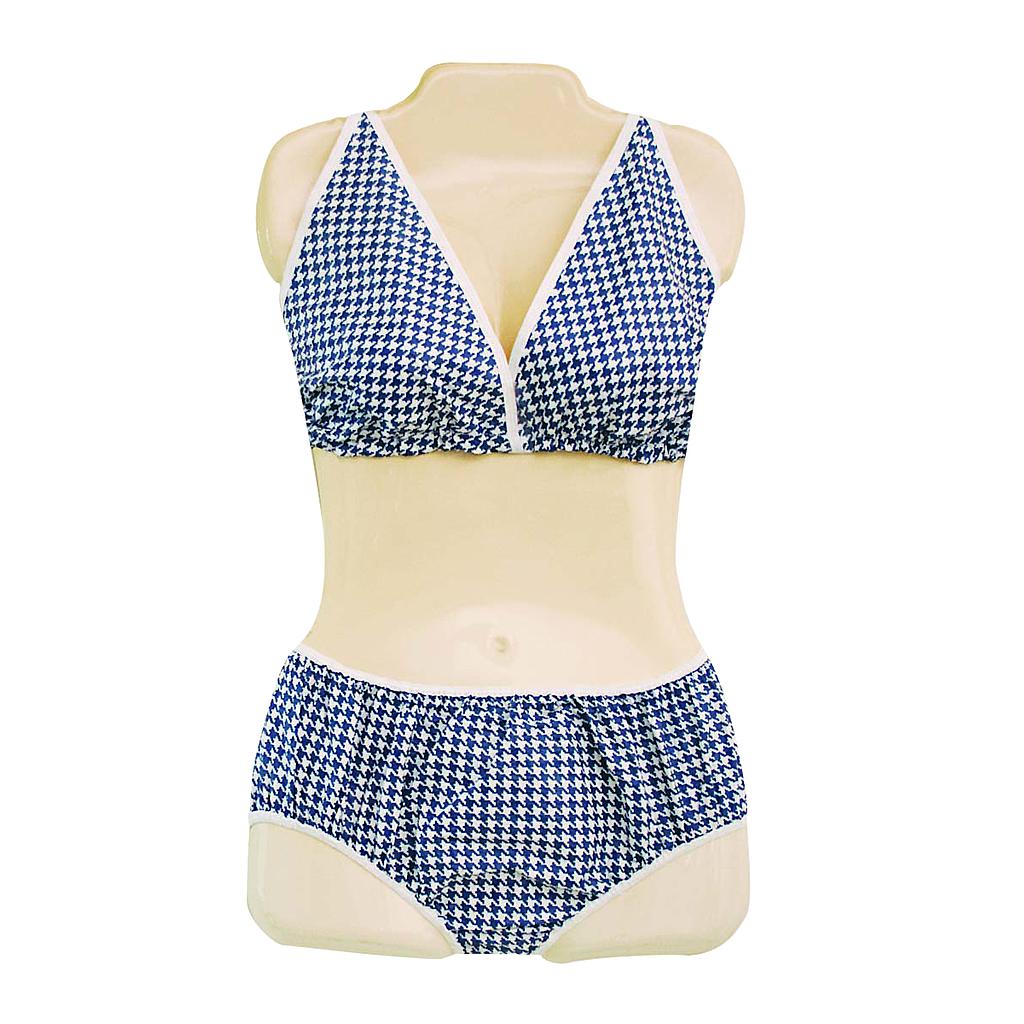 Dipsters patient wear, women's halter-top bikini, large - dozen