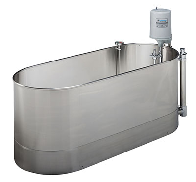 Low boy stationary whirlpool, L-105-S, 105 gallon, 60"Lx24"Wx18"D