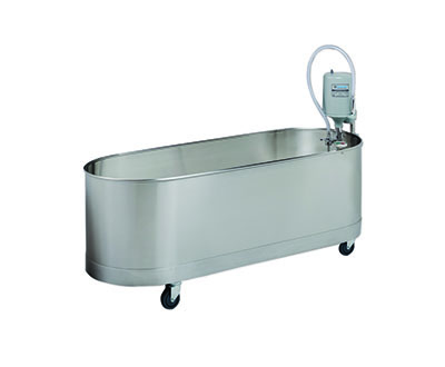 Low boy mobile whirlpool, L-90-M, 90 gallon, 60"Lx24"Wx18"D
