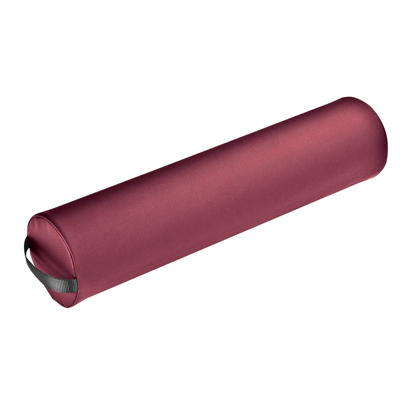 Jumbo Full Round Bolster - 25.5" L x 8.5" Dia - Burgundy