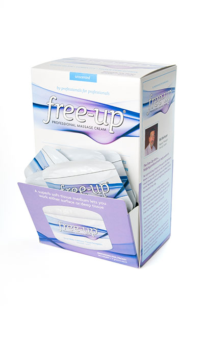 Free-Up Massage Cream - 7 gm packets(50ct Box)