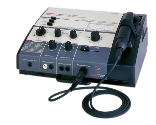 Amrex Ultrasound/Stim Combo - US/54 (Low Volt), 1.0 MHz with 10 cm head and QuickConnect Transducer