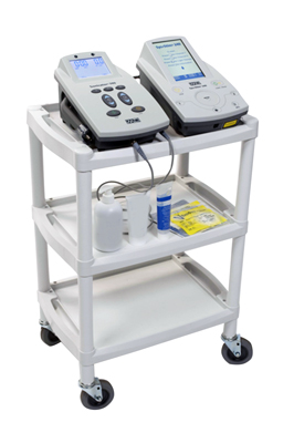 Mettler 73 plastic 3-shelf cart