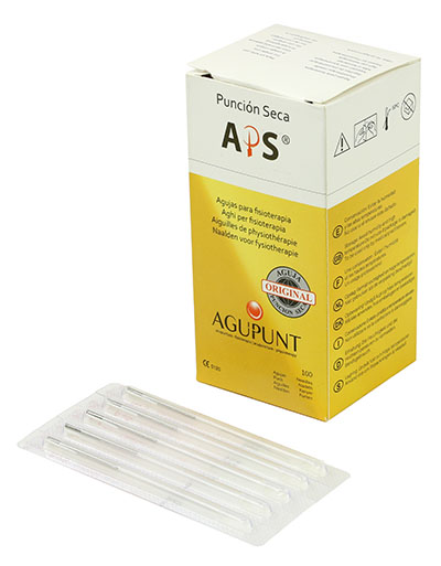 APS, Dry Needle, 0.30 x 40mm, White tip, box of 100