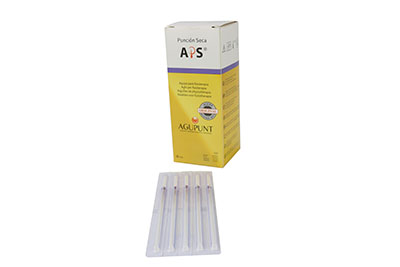 APS, Dry Needle, 0.30 x 60mm, Purple tip, box of 100