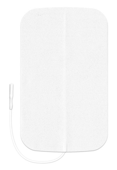 ValuTrode electrodes, white foam, 3" x 5", pair