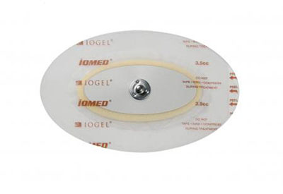 IOMED disposable electrodes - IOGEL, large 3.5cc, pack of 12