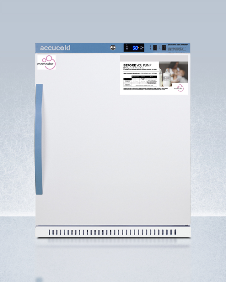 6 Cu.Ft. MOMCUBE™ Breast Milk Refrigerator, ADA Height