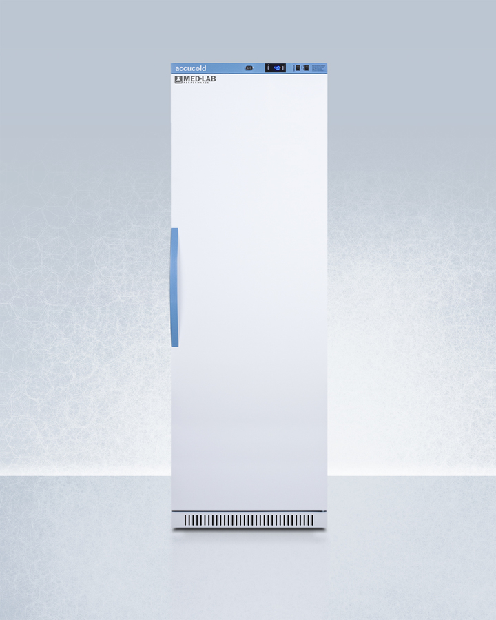 15 Cu.Ft. Upright Laboratory Refrigerator with Interior Lockers