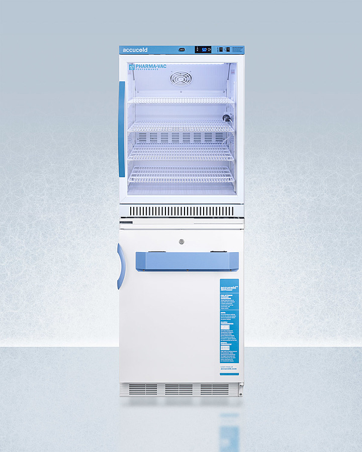 24" Wide All-Refrigerator/All-Freezer Combination