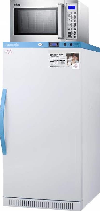 8 cu.ft. MOMCUBE Breast Milk Refrigerator/Microwave Combination